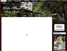 Tablet Screenshot of parkhotelvillamaria.it